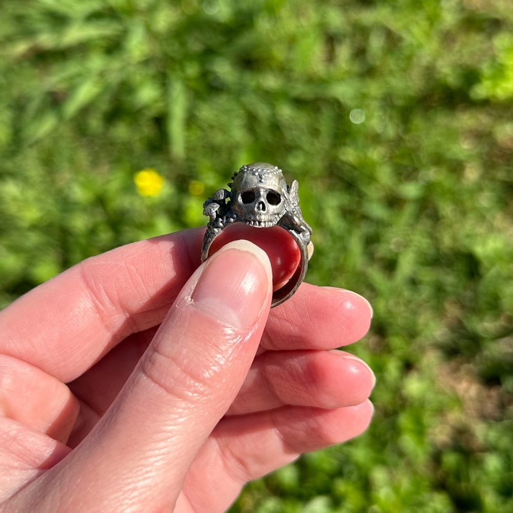 "The Persephone Ring" in Sterling Silver